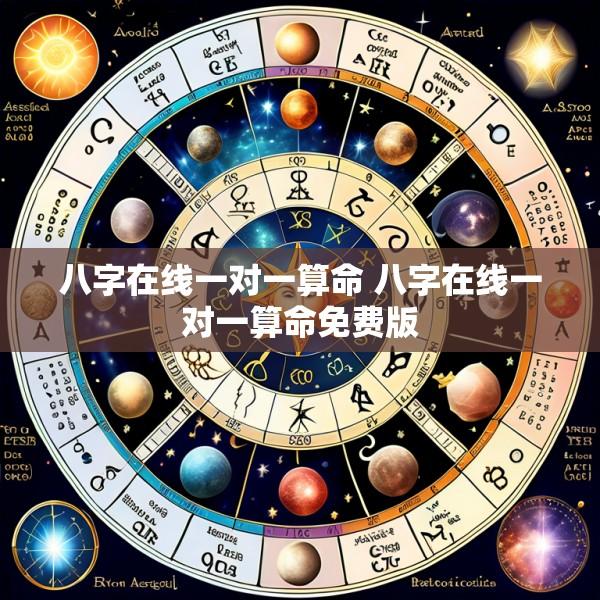 八字在线一对一算命 八字在线一对一算命免费版