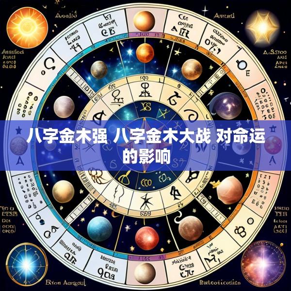 八字金木强 八字金木大战 对命运的影响