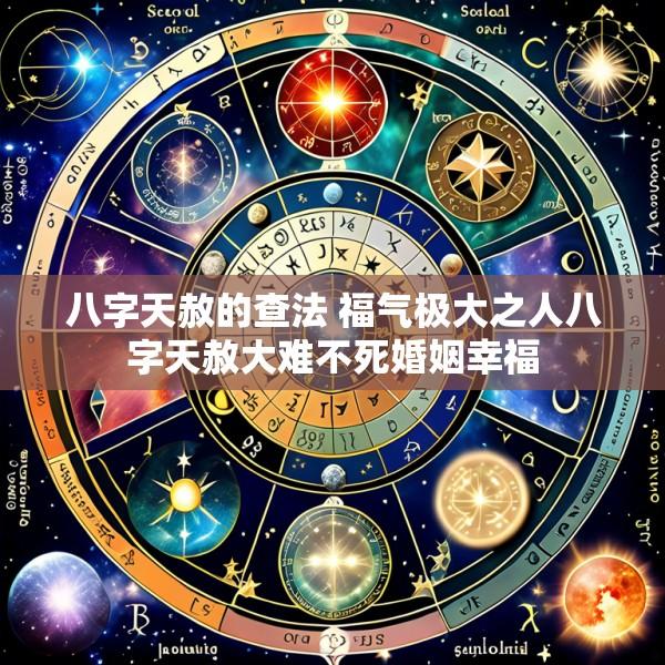 八字天赦的查法 福气极大之人八字天赦大难不死婚姻幸福