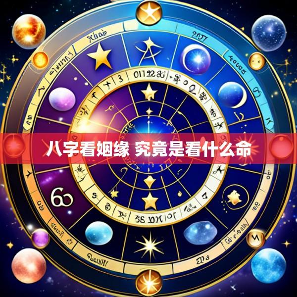 八字看姻缘 究竟是看什么命