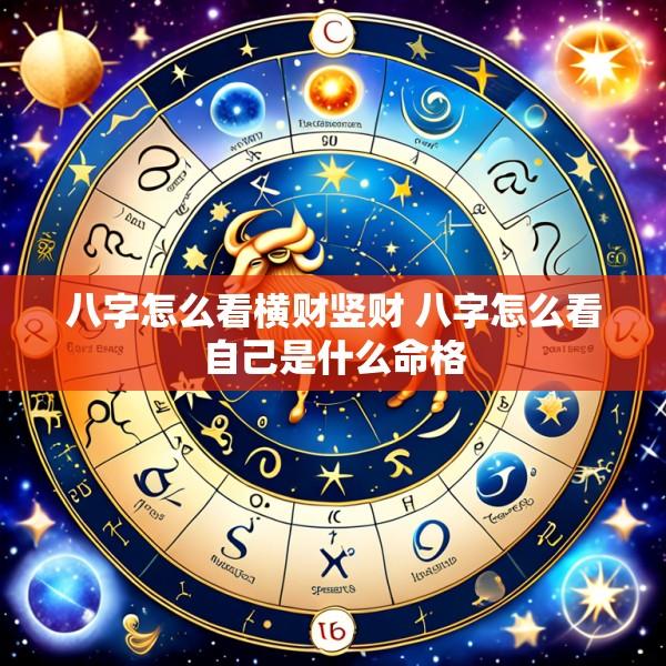 八字怎么看横财竖财 八字怎么看自己是什么命格