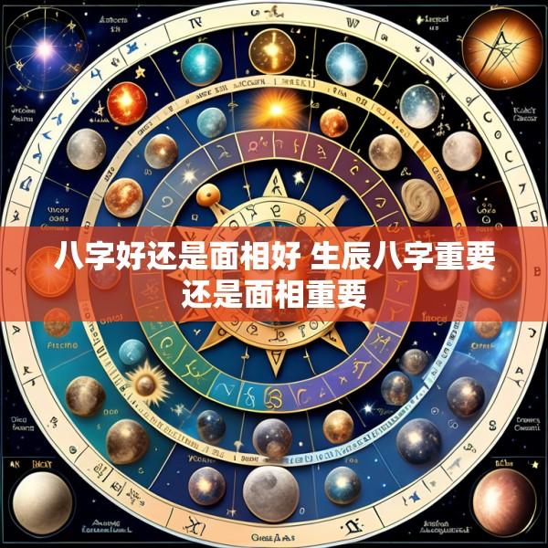 八字好还是面相好 生辰八字重要还是面相重要