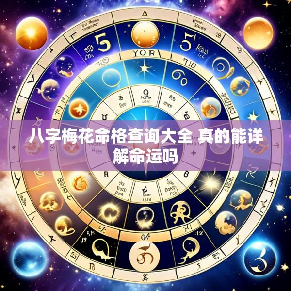 八字梅花命格查询大全 真的能详解命运吗