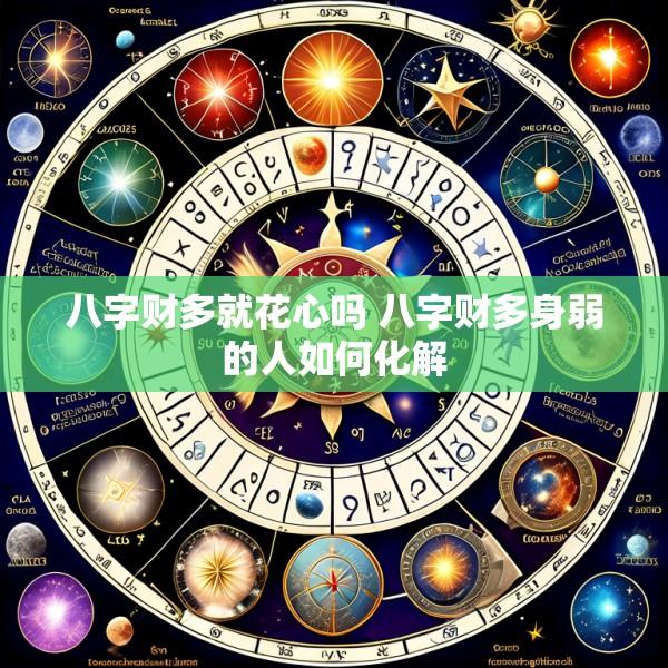 八字财多就花心吗 八字财多身弱的人如何化解