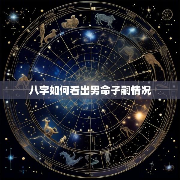 八字如何看出男命子嗣情况