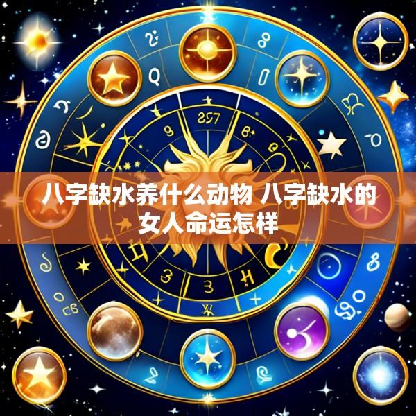 八字缺水养什么动物 八字缺水的女人命运怎样