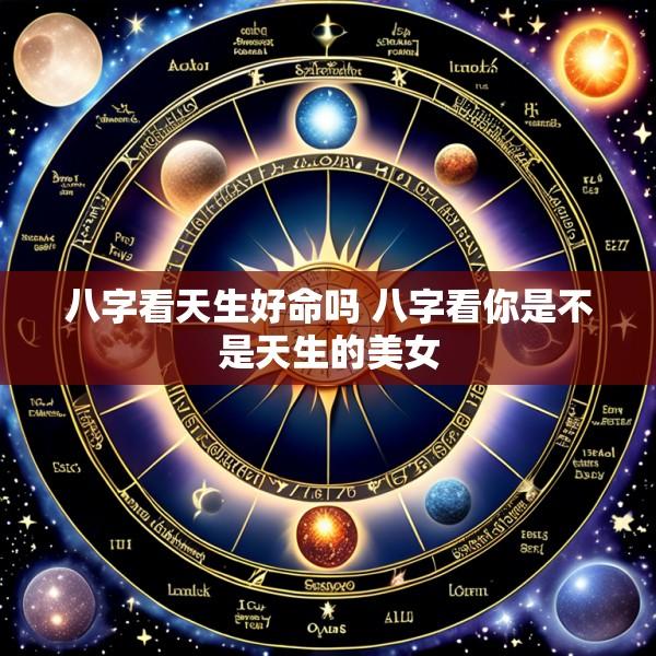八字看天生好命吗 八字看你是不是天生的美女