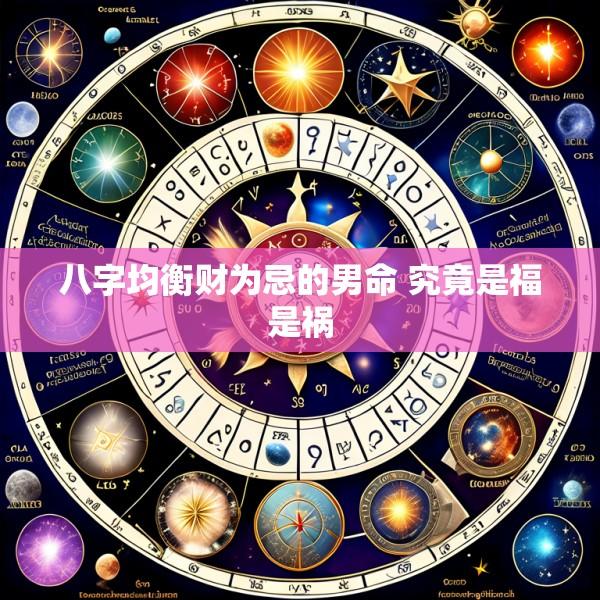 八字均衡财为忌的男命 究竟是福是祸