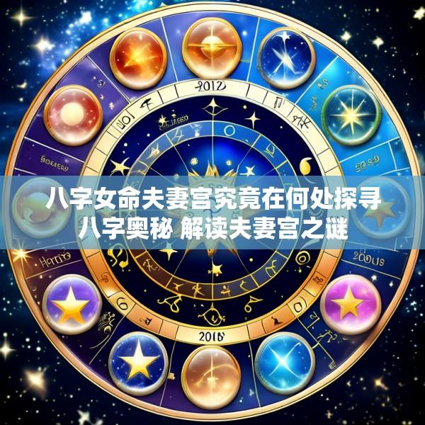 八字女命夫妻宫究竟在何处探寻八字奥秘 解读夫妻宫之谜