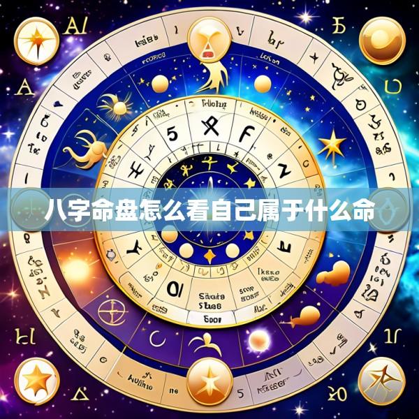 八字命盘怎么看自己属于什么命