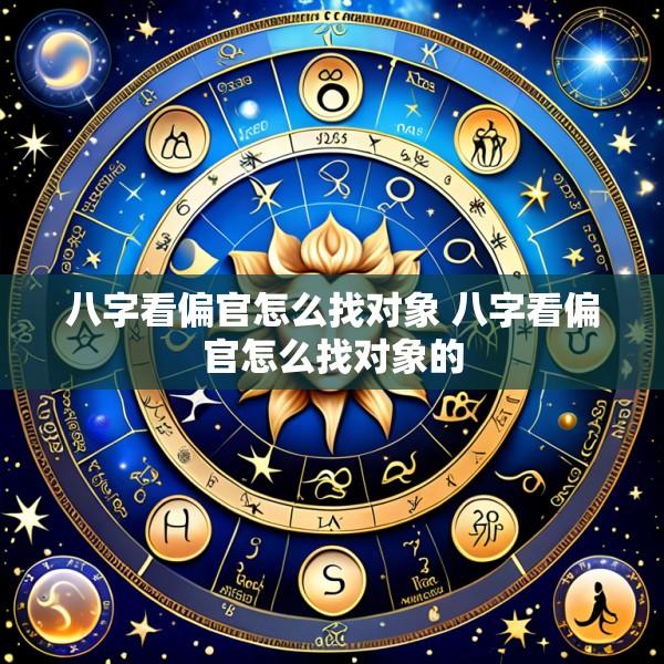 八字看偏官怎么找对象 八字看偏官怎么找对象的