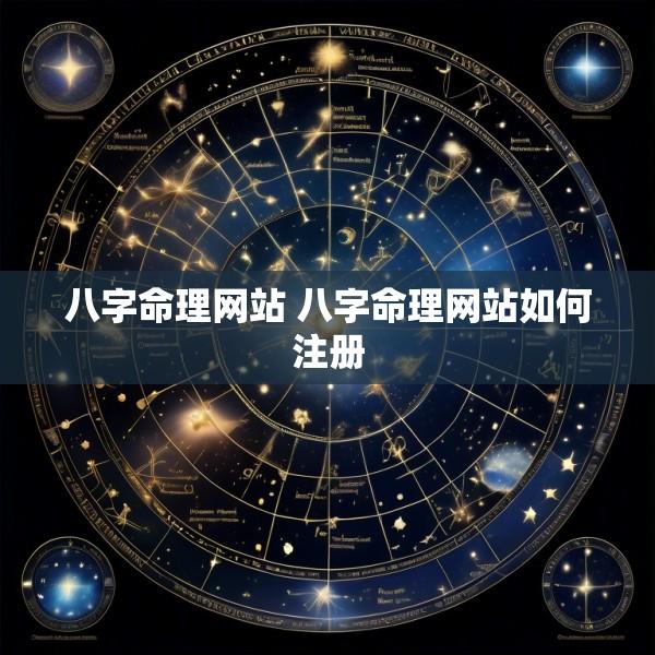 八字命理网站 八字命理网站如何注册
