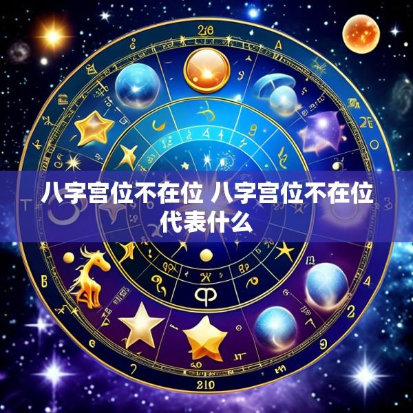 八字宫位不在位 八字宫位不在位代表什么