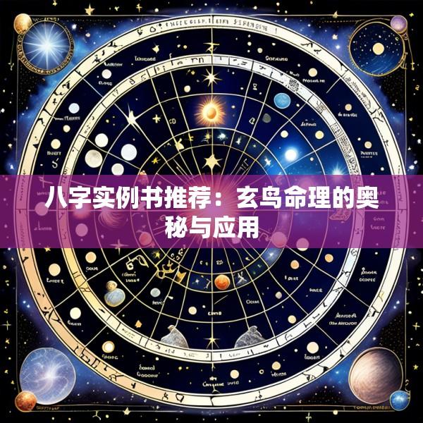 八字实例书推荐：玄鸟命理的奥秘与应用