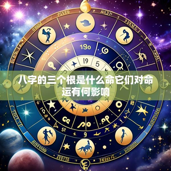 八字的三个根是什么命它们对命运有何影响