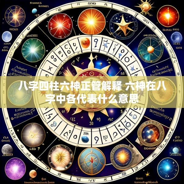 八字四柱六神正管解释 六神在八字中各代表什么意思