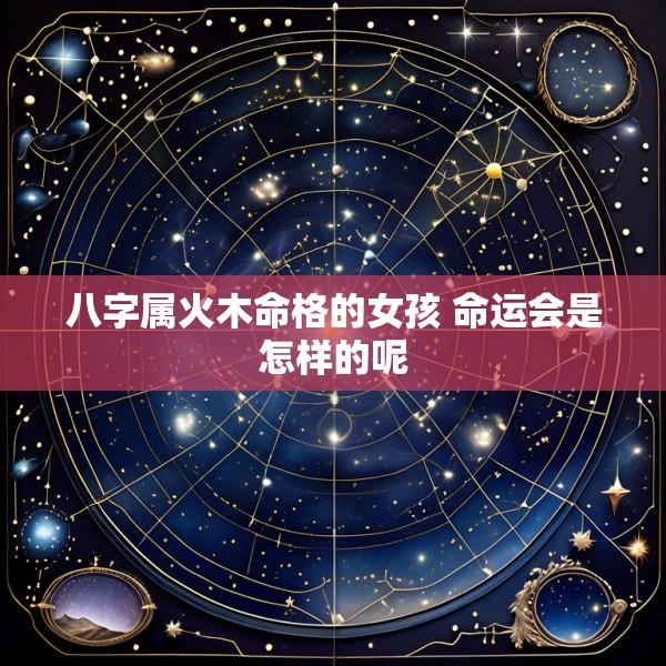 八字属火木命格的女孩 命运会是怎样的呢