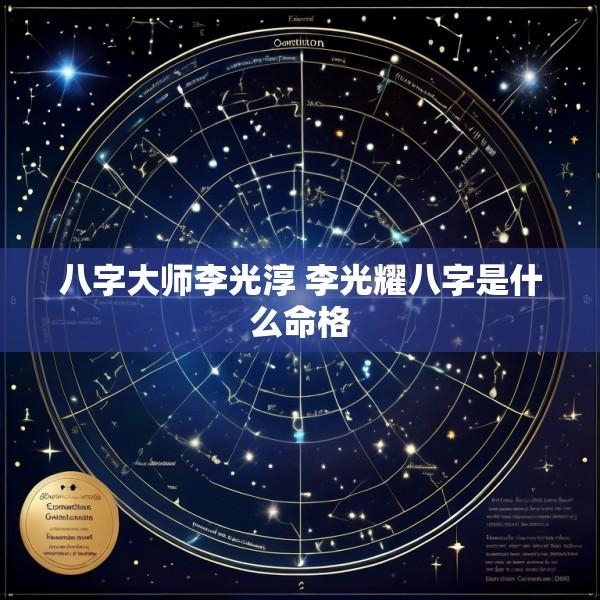 八字大师李光淳 李光耀八字是什么命格