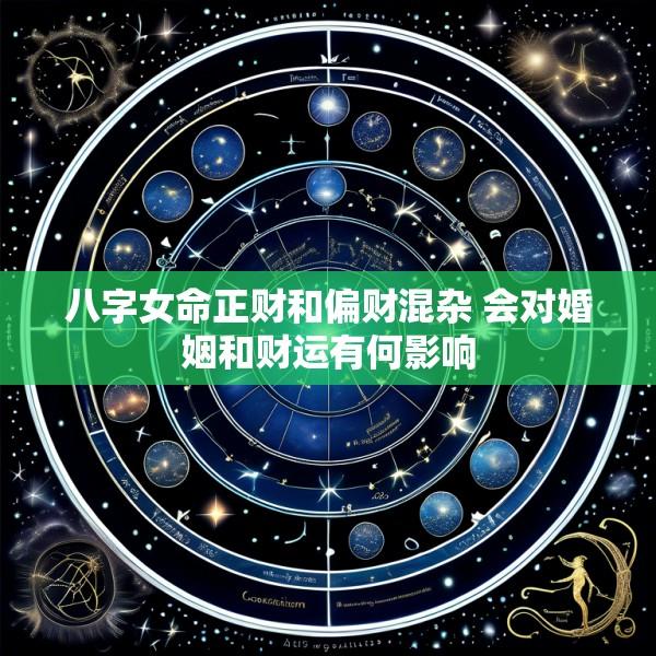 八字女命正财和偏财混杂 会对婚姻和财运有何影响