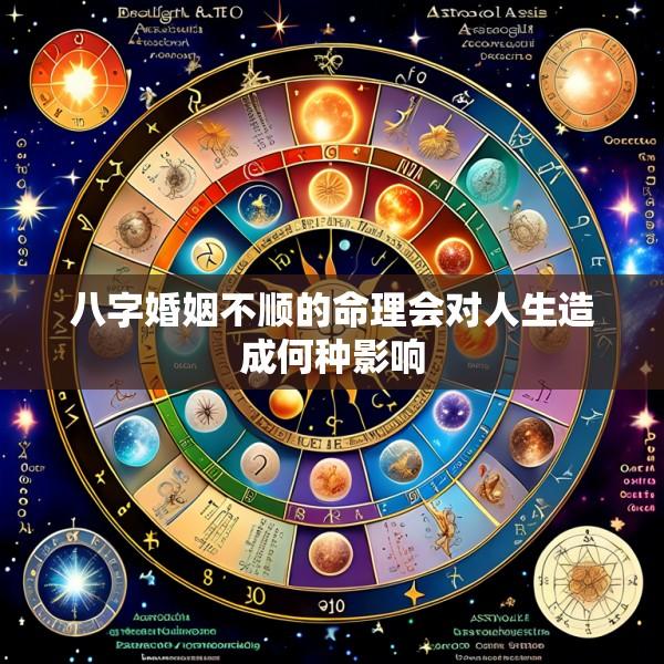 八字婚姻不顺的命理会对人生造成何种影响