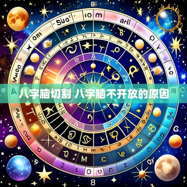 八字脑切割 八字脑不开放的原因