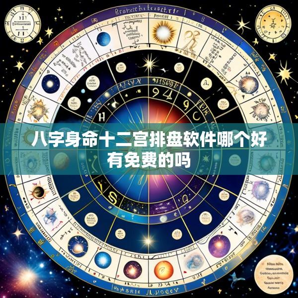 八字身命十二宫排盘软件哪个好有免费的吗