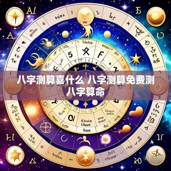 八字测算喜什么 八字测算免费测八字算命