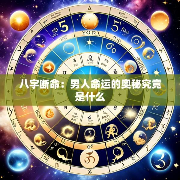 八字断命：男人命运的奥秘究竟是什么