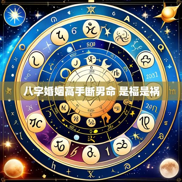 八字婚姻高手断男命 是福是祸
