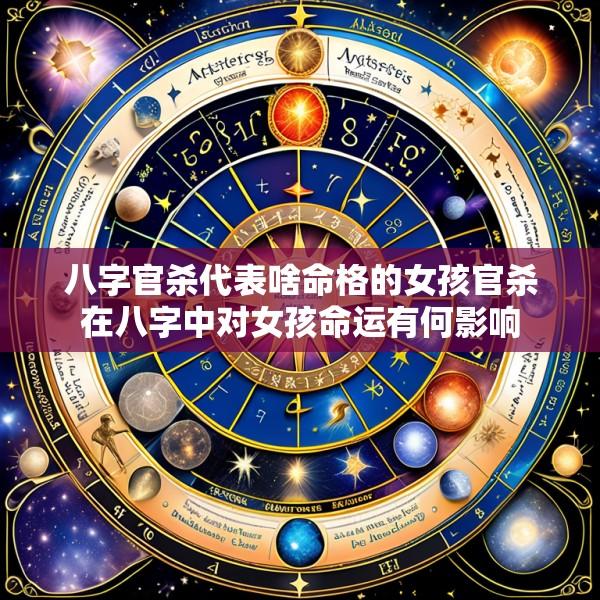八字官杀代表啥命格的女孩官杀在八字中对女孩命运有何影响