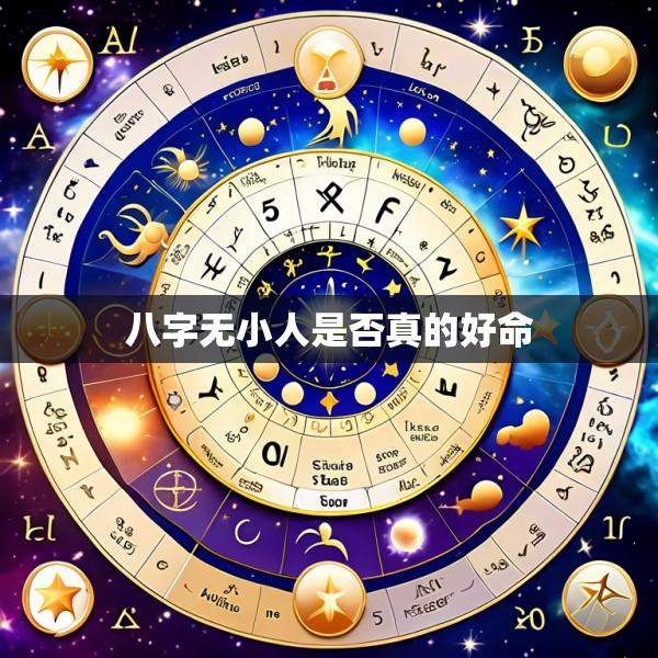 八字无小人是否真的好命