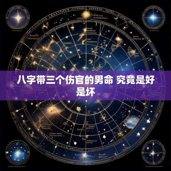 八字带三个伤官的男命 究竟是好是坏