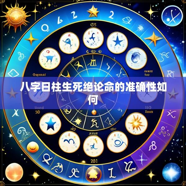 八字日柱生死绝论命的准确性如何