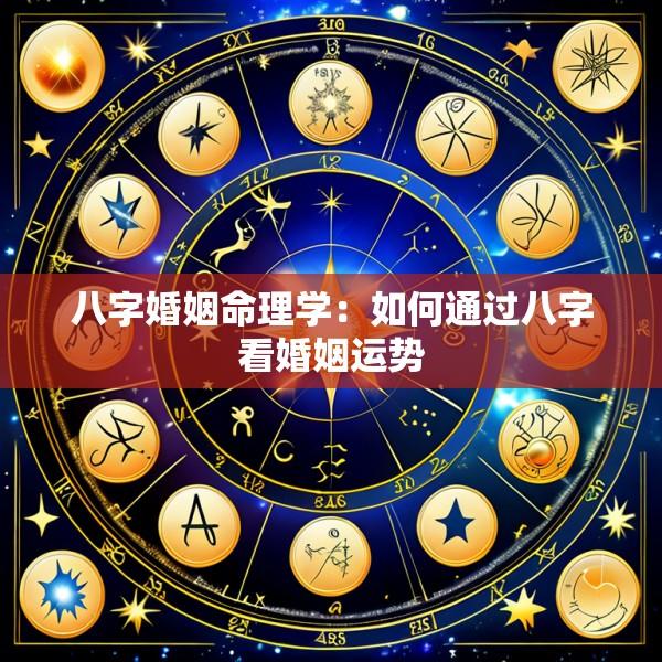 八字婚姻命理学：如何通过八字看婚姻运势