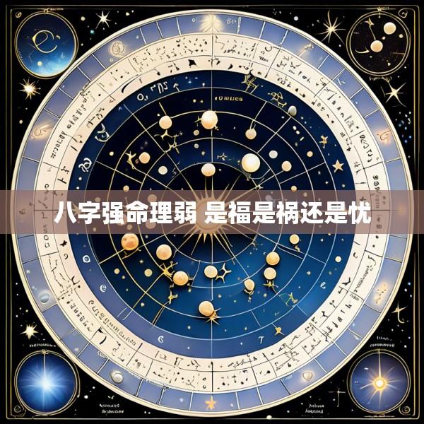 八字强命理弱 是福是祸还是忧