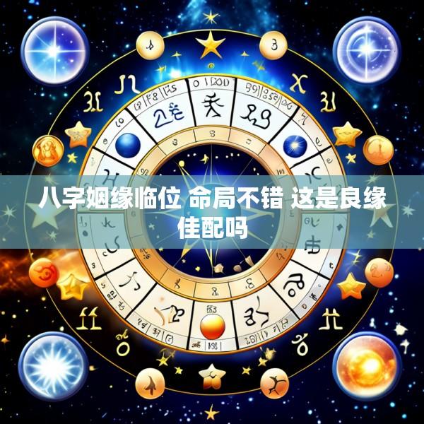 八字姻缘临位 命局不错 这是良缘佳配吗