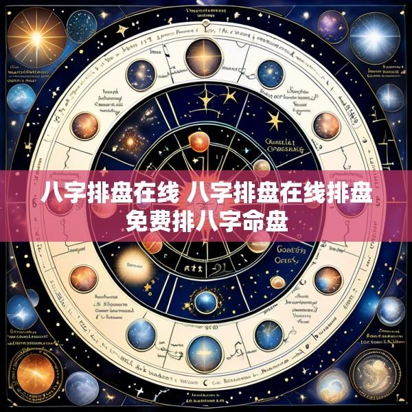 八字排盘在线 八字排盘在线排盘免费排八字命盘