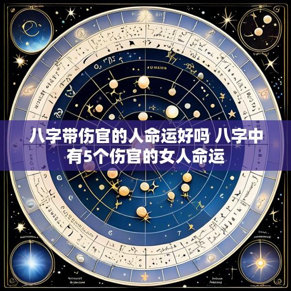 八字带伤官的人命运好吗 八字中有5个伤官的女人命运