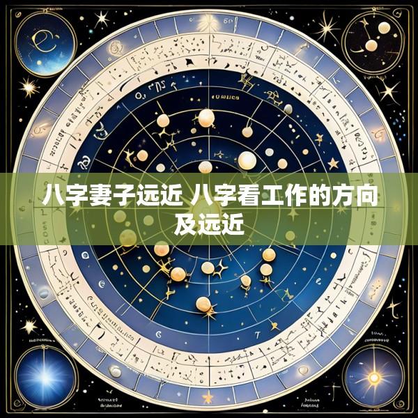 八字妻子远近 八字看工作的方向及远近