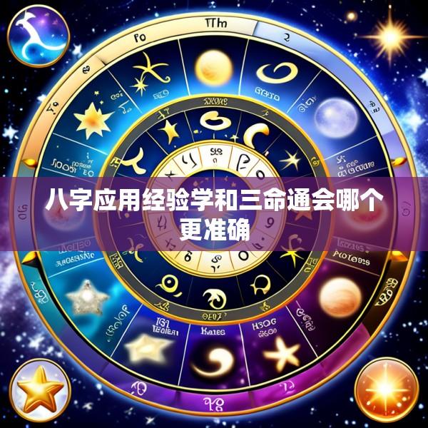 八字应用经验学和三命通会哪个更准确