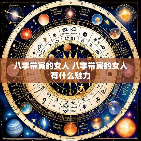 八字带寅的女人 八字带寅的女人有什么魅力