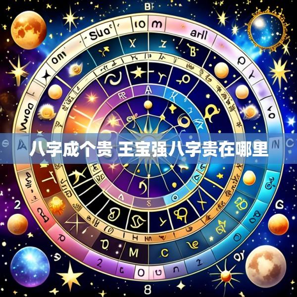 八字成个贵 王宝强八字贵在哪里