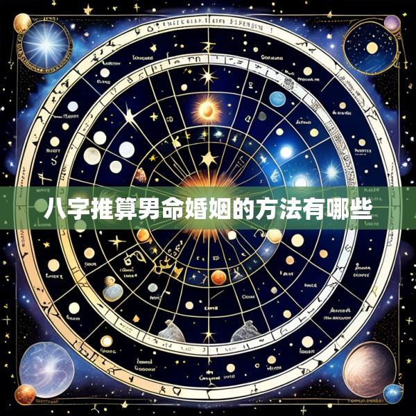 八字推算男命婚姻的方法有哪些