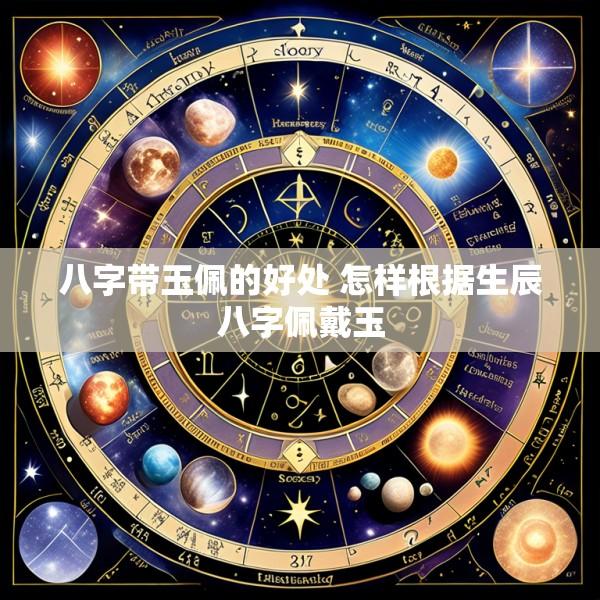 八字带玉佩的好处 怎样根据生辰八字佩戴玉