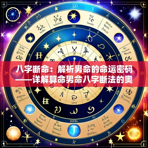 八字断命：解析男命的命运密码——详解算命男命八字断法的奥秘