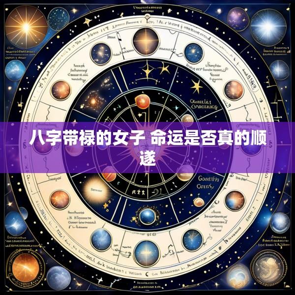 八字带禄的女子 命运是否真的顺遂