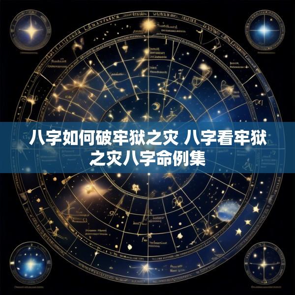 八字如何破牢狱之灾 八字看牢狱之灾八字命例集