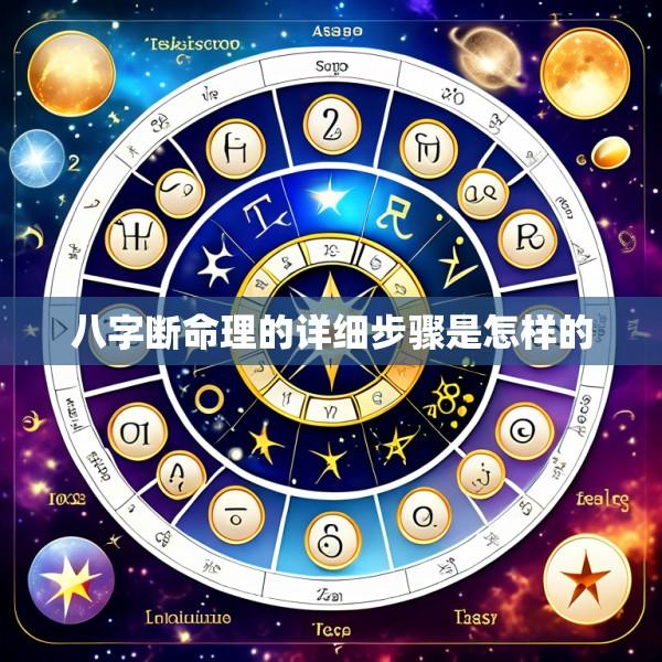 八字断命理的详细步骤是怎样的
