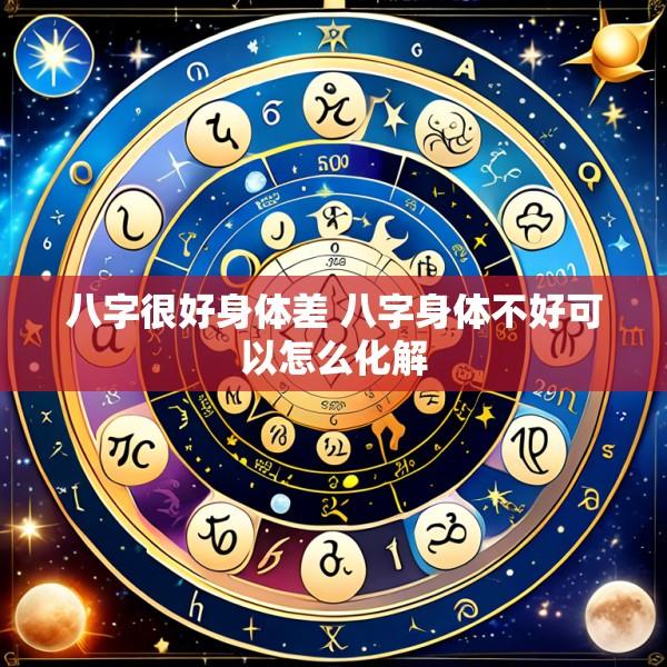 八字很好身体差 八字身体不好可以怎么化解