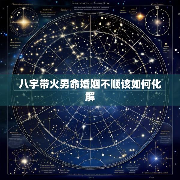 八字带火男命婚姻不顺该如何化解